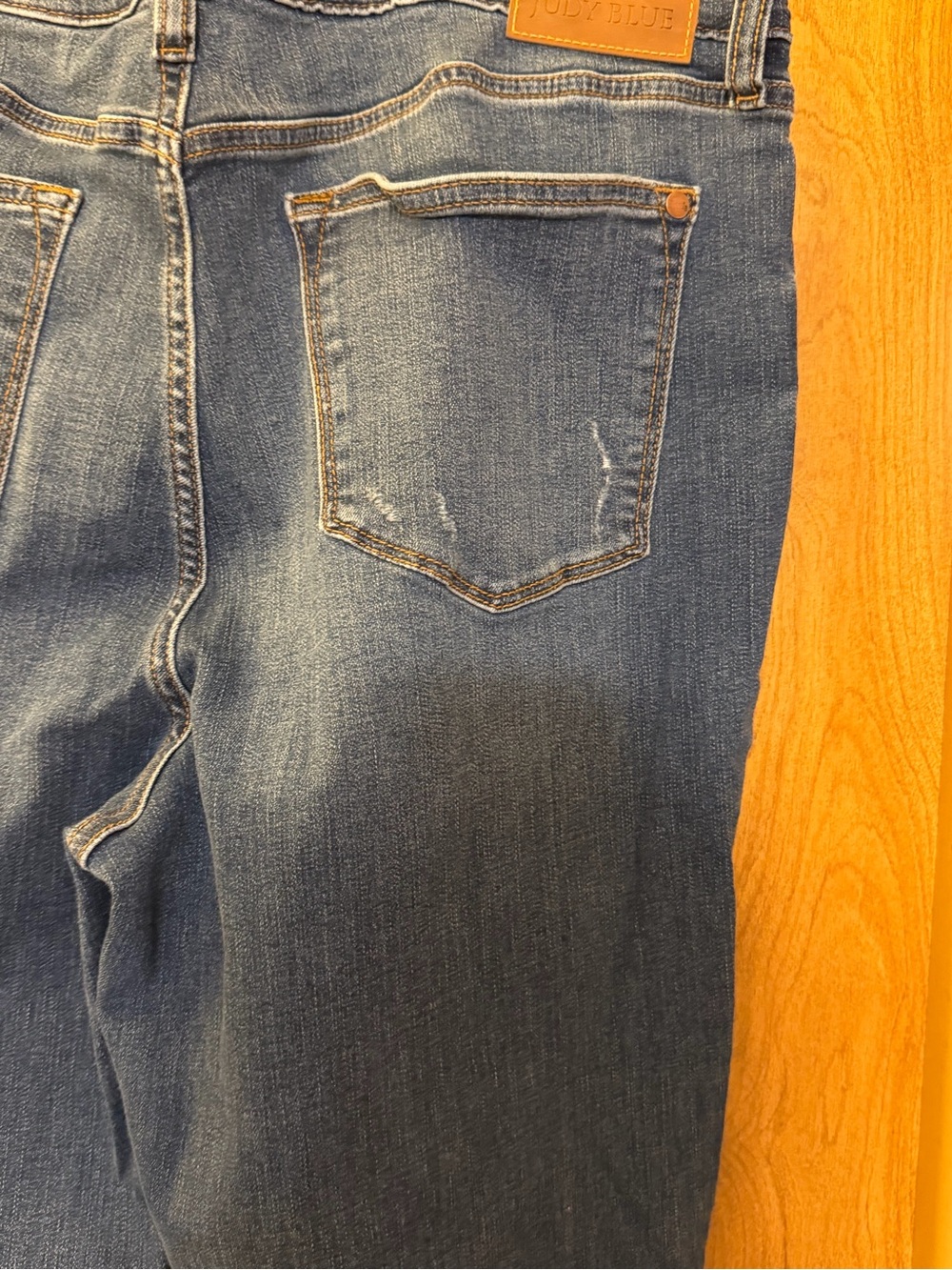 Judy Blue Straight Fit Denim Jeans Size 15/32 - Picture 3 of 6